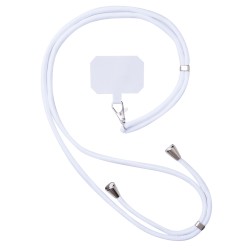 Universal Lanyard Λουράκι Λαιμού για Κινητά Λευκό