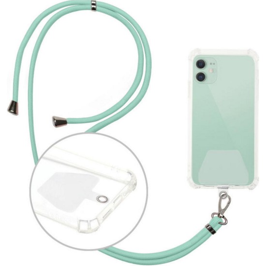 Universal Lanyard Λουράκι Λαιμού για Κινητά Mint Green