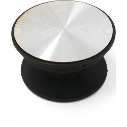 Pop mobile stand and holder Ασημί - Μαύρο