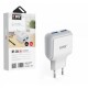 USB fast charger, EMY MY-220, 5V 2.4A, Universal , 2xUSB, without cable