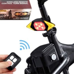 FY-1820 Επαναφορτιζόμενο Οπίσθιο Φως Ποδηλάτου Ασύρματο Laser με Χειριστήριο