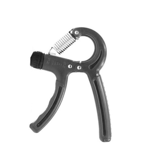 Grip Exerciser Όργανο Ενδυνάμωσης Χεριού και Καρπού Ρυθμιζόμενη Αντίσταση 10-50kg - Μαύρο