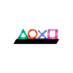 Παιδικό Διακοσμητικό Φωτιστικό PlayStation Light Icons με Εναλλαγές Χρωματισμών