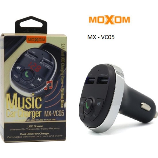 Moxom FM Transmitter Αυτοκινήτου με USB