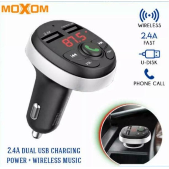 Moxom FM Transmitter Αυτοκινήτου με USB