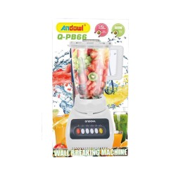 Andowl Q-PB66 Μπλέντερ για Smoothies 1.5lt 680W Λευκό