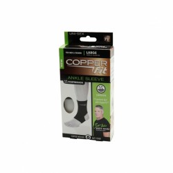 Copper Fit x Brett Favre Compression Επιστραγαλίδα σε Μαύρο χρώμα