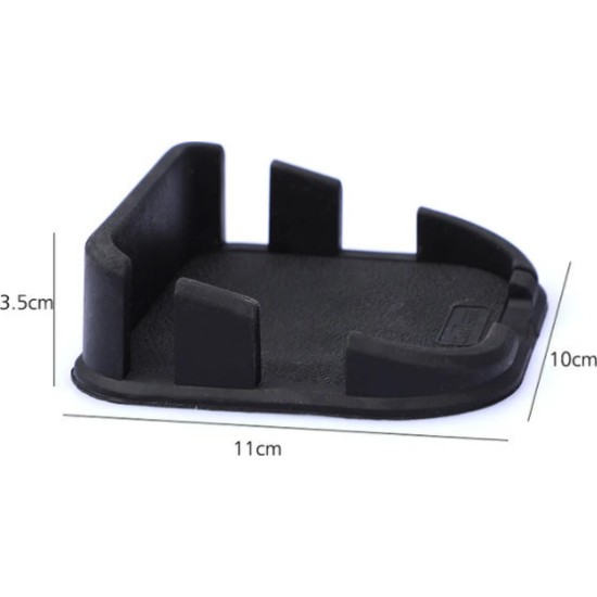 Carsun Βάση Κινητού Αυτοκινήτου Silica Gel με Αντιολισθητική Επιφάνεια