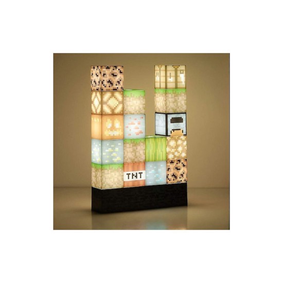 Φωτιστικό με 16 Φωτιζόμενα ABS Block (3.0x3.0x3.0)cm Building Block Lighting 16 Illuminated Blocks NO 29112 (oem)