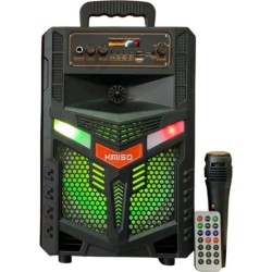 Ηχείο με λειτουργία Karaoke Kimiso QS-7809 σε Μαύρο Χρώμα