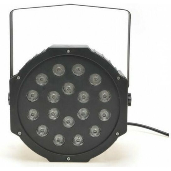 Φωτορυθμικό LED PAR DMX SL-002 FlatPAR RGB
