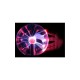 Magic Plasma Light Ball Διακοσμητικό Φωτιστικό με Φωτισμό RGB Plasma Ball LED 21cm σε Μαύρο Χρώμα