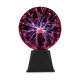 Magic Plasma Light Ball Διακοσμητικό Φωτιστικό Plasma Ball LED 25cm σε Μαύρο Χρώμα