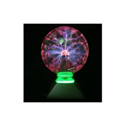 Magic Plasma Light Ball Διακοσμητικό Φωτιστικό Plasma Ball LED 25cm σε Μαύρο Χρώμα