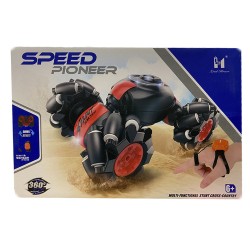 Speed Pioneer Τηλεκατευθυνόμενο Αυτοκίνητο Stunt Κόκκινο