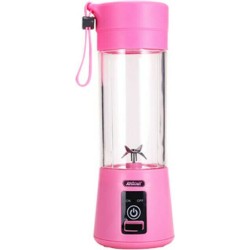 Andowl Q-L800 Φορητό επαναφορτιζόμενο μπλέντερ 380ml Ροζ