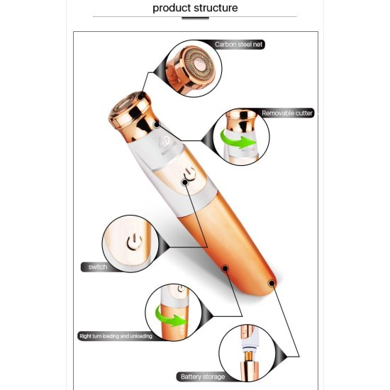 Kemei Trimmer Μηχανή KM-577