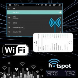 9601A2 Ηχοσύστημα Αυτοκινήτου Universal 1DIN (Bluetooth/USB/AUX/WiFi/GPS) με Οθόνη Αφής 7" & Αποσπώμενη Πρόσοψη