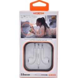 Moxom MX-EP29 Earbuds Handsfree με Βύσμα 3.5mm Λευκό