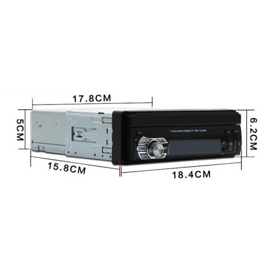 Multimedia S27-CML-9601S Ηχοσύστημα Αυτοκινήτου Universal 1DIN (Bluetooth/USB/AUX) με Οθόνη Αφής 7" Multimedia S27-CML-9601S Ηχοσύστημα Αυτοκινήτου Universal 1DIN (Bluetooth/USB/AUX) με Οθόνη Αφής 7"