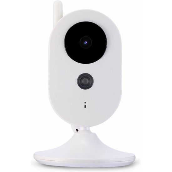 Ενδοεπικοινωνία Μωρού Με Κάμερα & Ήχο "ZR302" με Νανουρίσματα & Μελωδίες, Μέτρηση Θερμοκρασίας και Αμφίδρομη Επικοινωνία 2.4" 2τμχ