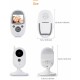 Ενδοεπικοινωνία Μωρού Με Κάμερα & Ήχο "ZR302" με Νανουρίσματα & Μελωδίες, Μέτρηση Θερμοκρασίας και Αμφίδρομη Επικοινωνία 2.4" 2τμχ