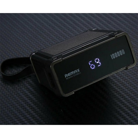 Remax Armory RPP-79 Power Bank 10000mAh με 2 Θύρες USB-A Πράσινο
