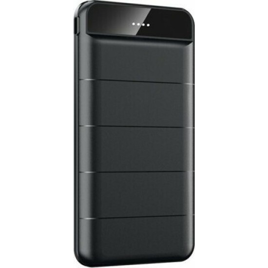 Remax RPP-139 Power Bank 10000mAh με 2 Θύρες USB-A Μαύρο