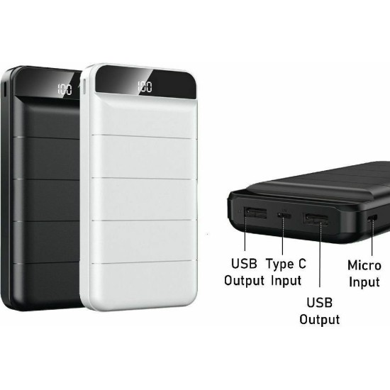 Remax RPP-139 Power Bank 10000mAh με 2 Θύρες USB-A Μαύρο