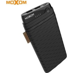 Moxom MCK-011 Power Bank 10000mAh με 2 Θύρες USB-A Μαύρο