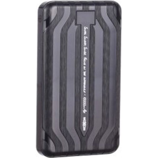 Moxom MX-PB15 Power Bank 10000mAh με 2 Θύρες USB-A Μαύρο