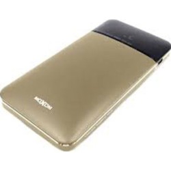 Moxom MI-9 Power Bank 10000mAh με 2 Θύρες USB-A Χρυσό