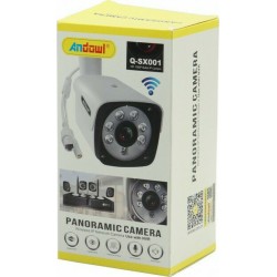 Andowl IP Κάμερα Παρακολούθησης Wi-Fi 1080p Αδιάβροχη με Μικρόφωνο Q-SX001