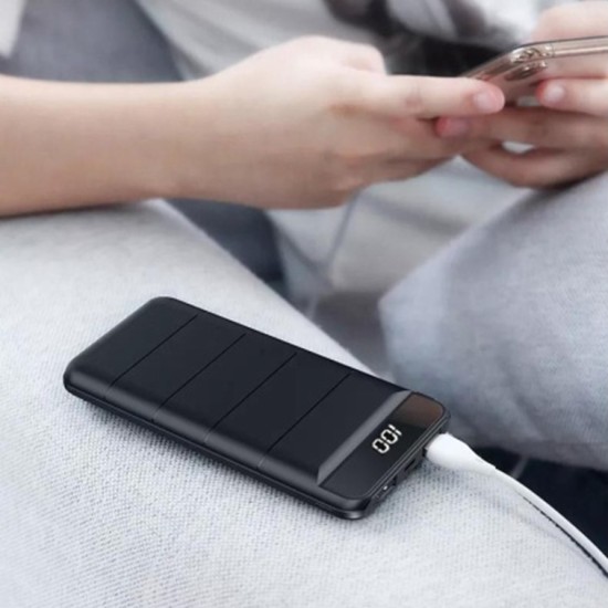 Remax RPP-140 Power Bank 20000mAh με 2 Θύρες USB-A Μαύρο