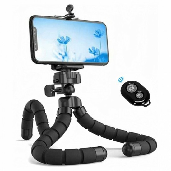 Flexible Τρίποδο Gorillapod με Bluetooth Ασύρματο Χειριστήριο για Selfie Φωτογραφίες GRL-ST04 ΟΕΜ Flexible Τρίποδο Gorillapod με Bluetooth Ασύρματο Χειριστήριο για Selfie Φωτογραφίες GRL-ST04 ΟΕΜ