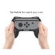 Βάση Grip για Χειριστήριο Switch Andowl Q-T10 Γαλάζιο, Κοραλί Βάση Grip για Χειριστήριο Switch Andowl Q-T10 Γαλάζιο, Κοραλί