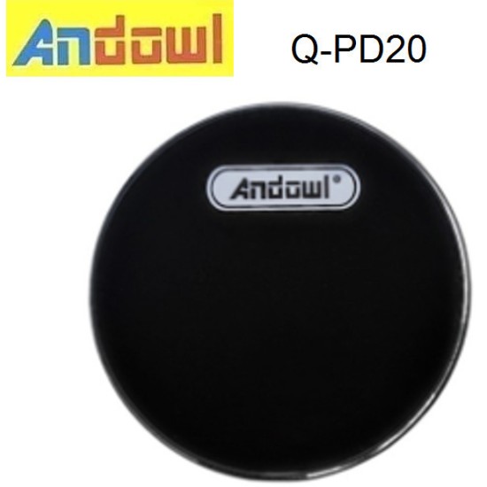 Andowl Ασύρματος Φορτιστής (Qi Pad) 15W Λευκός (Q-PD20) Andowl Ασύρματος Φορτιστής (Qi Pad) 15W Λευκός (Q-PD20)