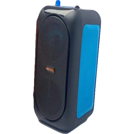 Ασύρματο bluetooth ηχείο καραόκε wireless Qs-2405 4“x 2 Πορτοκαλί - Μπλε