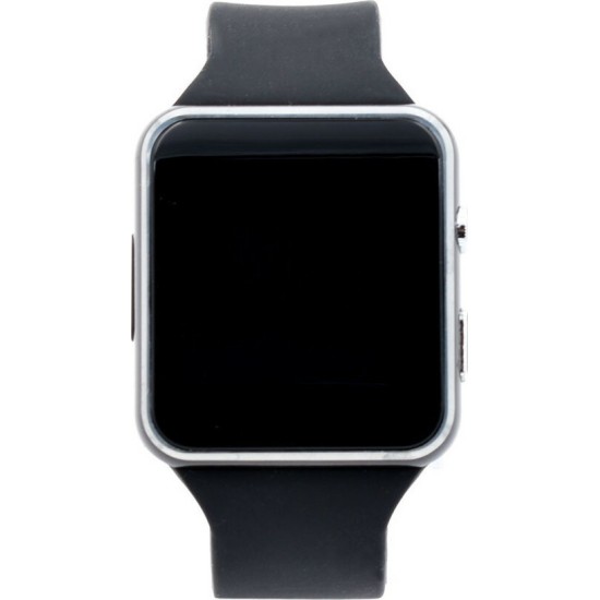 EA-51 Smartwatch με Παλμογράφο (Μαύρο)