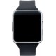 EA-51 Smartwatch με Παλμογράφο (Μαύρο)
