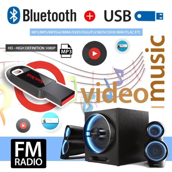 M706 Ηχοσύστημα Αυτοκινήτου Universal 1DIN (Bluetooth/USB) με Οθόνη Αφής 7"