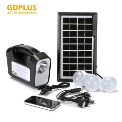 GD-8 Αυτόνομο ηλιακό φωτιστικό με 3 Λάμπες Led
