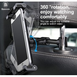Βάση Κινητού και Tablet Αυτοκινήτου Car HeadRest Mount με Ρυθμιζόμενα Άγκιστρα