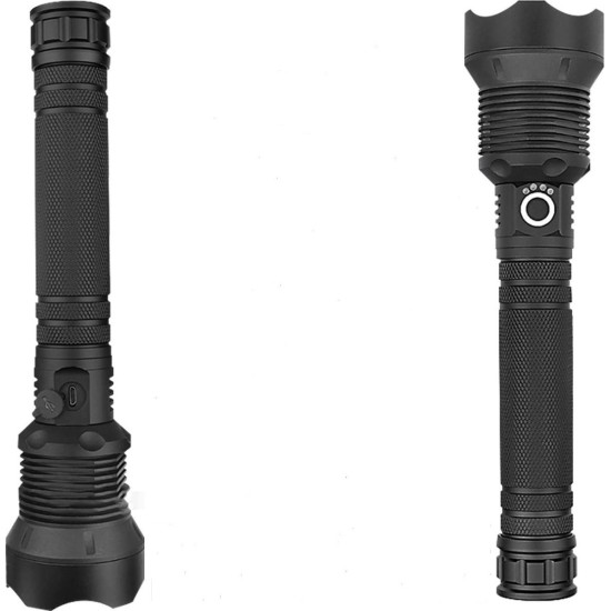 Επαναφορτιζόμενος Φακός LED Αδιάβροχος IP65