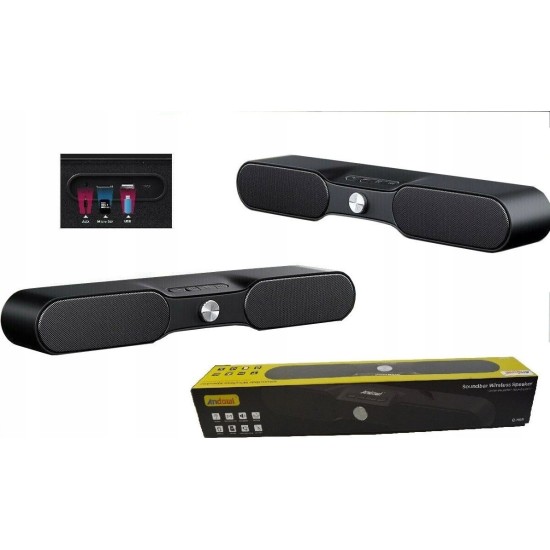 AN-Q-H98 Ηχείο Bluetooth 10W με Ραδιόφωνο Μαύρο AN-Q-H98 Ηχείο Bluetooth 10W με Ραδιόφωνο Μαύρο