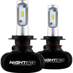 NovSight Λάμπες Αυτοκινήτου Eco H7 Canbus LED 6500K Ψυχρό Λευκό 12-24V 25W 2τμχ