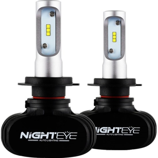 NovSight Λάμπες Αυτοκινήτου Eco H7 Canbus LED 6500K Ψυχρό Λευκό 12-24V 25W 2τμχ