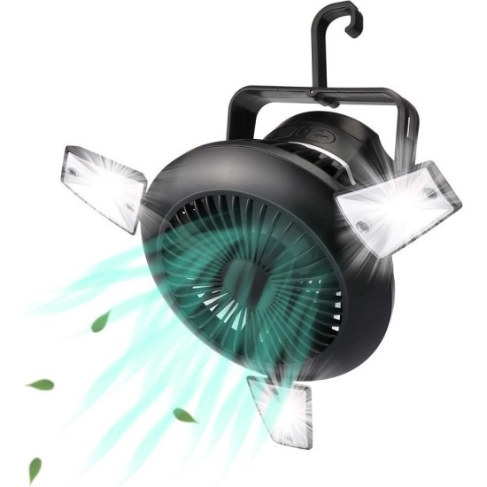 Φανάρι Ηλιακό με Ανεμιστήρα