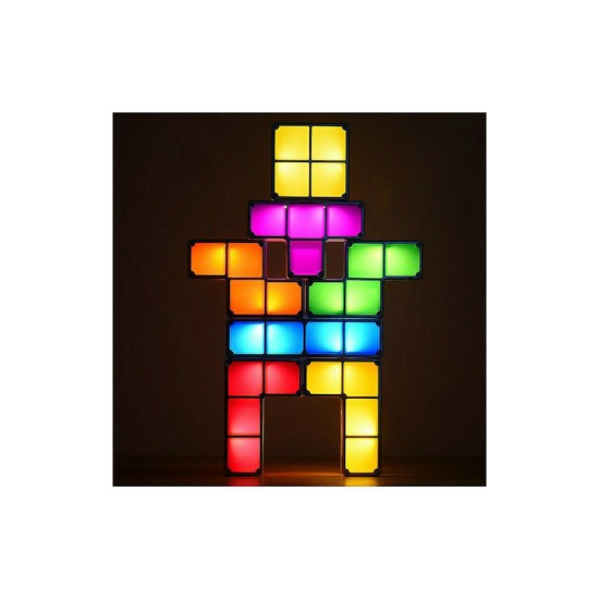 Exciting Brick Game Light Επιτραπέζιο Διακοσμητικό Φωτιστικό με Φωτισμό RGB LED Πολύχρωμο Exciting Brick Game Light Επιτραπέζιο Διακοσμητικό Φωτιστικό με Φωτισμό RGB LED Πολύχρωμο