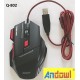 Andowl Q-802 Gaming Ποντίκι Μαύρο Andowl Q-802 Gaming Ποντίκι Μαύρο